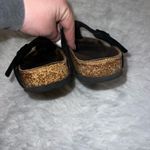 Birkenstock  Glossy Thong Flip Flop Sandal size 38 Black Photo 3