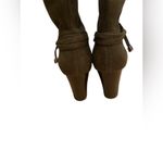 Predictions Preloved  Suede Calf Length Heeled Boots Photo 2