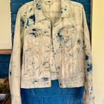 Free People Tye Dye Jean Jacket Photo 0