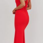 Selfie Leslie Fire Of Stars Halterneck Maxi Dress Red Photo 1