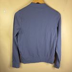 Athleta Womens Bomber Jacket Size Small Periwinkle Activewear Outdoor Full Zip Photo 4