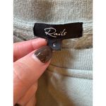 Rails Sweatshirt Women Large Light Seafoam Green Hilda Gathered Sleeve Cropped Photo 4