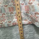 Vtg Kathleen Usherwood Periphery 1X Geometric Print Mock Neck Sweatshirt Aztec Pink Photo 7