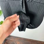 Nasty Gal NWT  Don’t Tie So Hard Ribbed Bodysuit Size 8 in Black Photo 6