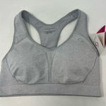 Moving Comfort JustRight Racer sports bra in sterling heather size M Medium NWT Photo 0