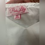 Pink Lily  White and Green Romper Photo 4