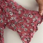 Aeropostale  Floral Romper Size Small. Dusty Rose‎ Photo 3