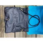 Steve Madden  fold over purse black gold Photo 4