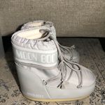 Moon Boot Light Gray Winter Boots Size 7 Photo 4