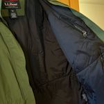 L.L.Bean Vintage Women’s Thinsulate Lined Hooded Jacket Green Black Medium 0 RF98 Photo 10
