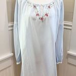 Whimsical Garden Party Tunic | Boho Floral Embroidery | Size M/L Photo 2