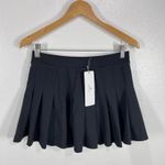 CRZ Yoga  Pleated Tennis Skirt‎ Athletic Golf Skort Activewear Black Small Photo 1