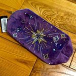 Fairyloot “Darker By Four” Embroidered Pouch, New Purple Photo 0