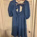 Free People  Violet Mini Dress blue Photo 4