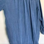 Loft chambray pop over petite small dark wash Photo 6