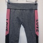 Soho Girls  LOVE pink lace sides casual leggings Photo 1