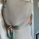 PilyQ  Swim bandeau Halter Bikini Top in small
Pastel rainbow w/removable straps Photo 3