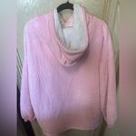Women's Oversized Pink Hoodie Blanket Fleece Sherpa One Size Photo 1