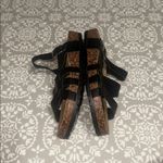 Nature Breeze  Women's Black Sandals Photo 2