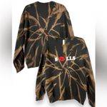 Buffalo Bills bleached glitter lip sweatshirt Black Size M Photo 1