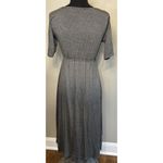 Soma  Soft Jersey Hi Low Dress Size Small Stretchy Black White Photo 1