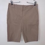 Talbots  Perfect Shorts 13” Tan Bermuda Shorts Dressy Photo 0