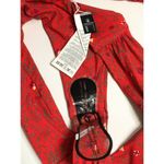 Volcom New.  red teeny bikini. Photo 8