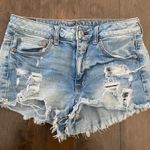 American Eagle Outfitters High Wasted Denim shorts Size 8 Photo 0