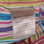 Christopher & Banks Christopher Banks Size 6 Multi Color Rainbow Skort Pockets Summer Beach Kawaii Photo 9