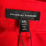Universal Standard  Red Stretchy Knit Dress Pants Size 4XL / 38W-40W New Photo 5