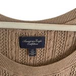 American Eagle  Outfitters VTG Y2k Large Brown Sweater Coquette School Academia Photo 5