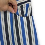 ZARA High Waist Striped Pants Wide Leg Lightweight Knit Hippie Boho Size Small Photo 2