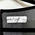 Petal and Pup  MATEO LONG SLEEVE DENIM DRESS - BLACK size m Photo 4