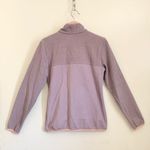 Columbia Pink Purple Fleece Half Closure Snap Long Sleeves Sweatshirt Small Photo 7