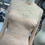 Bebe  floral lace bodycon dress L Photo 1