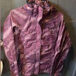 Columbia Purple Plaid Omni Tech Interchange Rain Jacket Size Medium Photo 0