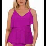 MAGICSUIT orchid tankini top. 10. NWT Purple Photo 2