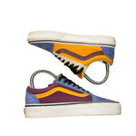 Vans ‎ Old Skool 'Mix & Match - Grape Juice Bright Marigold' - Women's 5 Photo 3