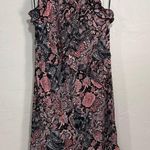 Michael Kors MICHAEL Medium Paisley Halter Midi Dress Black Ruffles Womens NWT Photo 0