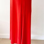 Eileen Fisher  Cowl Neck K/L Dress Firefly Orange | Small Photo 6