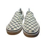 Vans Baby Blue/True White Checkerboard Slip-On Sneaker - Men's 9 / Women's 10.5 Photo 4