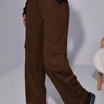 SheIn Flap Pocket Cord Pants Photo 0