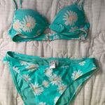 Arizona New  Sunflower Print 2Pc Swimsuit Bikini Underwired Padded Small:Medium Photo 0