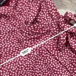 Abercrombie & Fitch  red floral wrap romper Photo 3