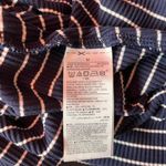 Old Navy Ribbed Blue Striped Dress Photo 4