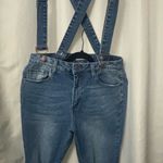 Vibrant  Blue Women's Denim Overalls Photo 1