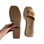 Katy Perry Busy Bee Slip-On Round Toe Tan Platform Heel Sandals Women’s Size 6 Photo 5