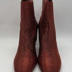 Clergerie "Jany" Stretch Metal Lurex Mesh Mirrored Heel Ankle Boot Sz 10.5 New Photo 1