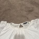 Chic Me White Textured Blouse SIZE L Size L Photo 1