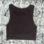 SKIMS New  Rib High Neck Bra in Soot Photo 1
